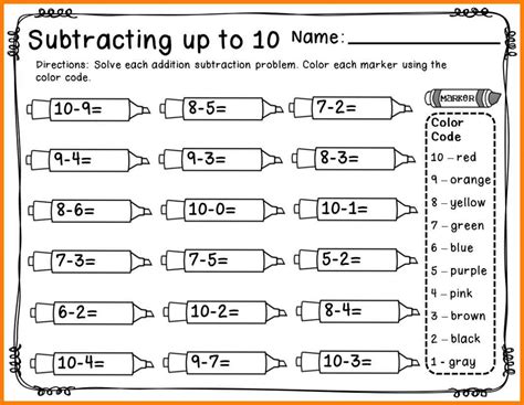 First Grade Addition And Subtraction Worksheets — db-excel.com