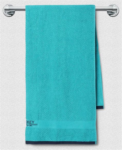 Buy Cotton Rich Terry Ultrasoft and Durable Solid Bath Towel ...