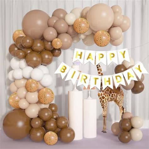 Rozi Decoration Happy Birthday Decoration Kit With Balloons Garland For ...