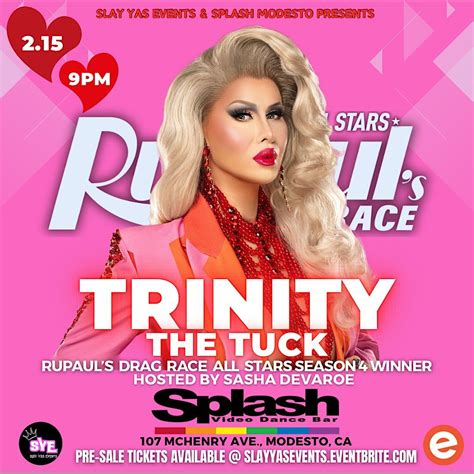 Trinity The Tuck Live @ Splash Modesto, Splash Bar Modesto, 15 February ...