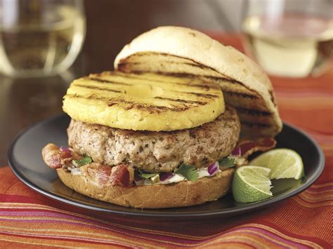 Hawaiian Pineapple Burger
