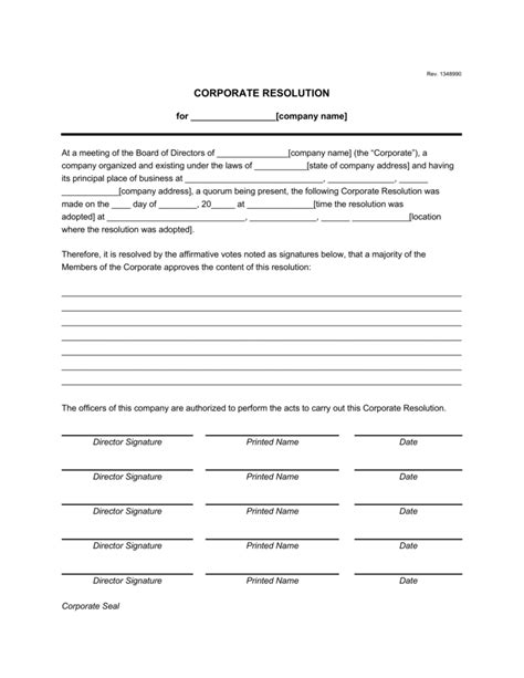 Partnership Resolution Examples 的图像结果