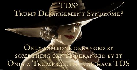 Trump Derangement Syndrome. A Cult 45 affliction. Get help. Seek medical attention. Get a hobby ...