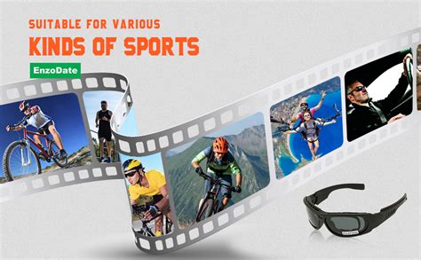 EnzoDate Polarized Ballistic Army Sunglasses Rx Insert Military ...