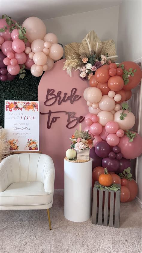 Fall in love bridal shower – Artofit