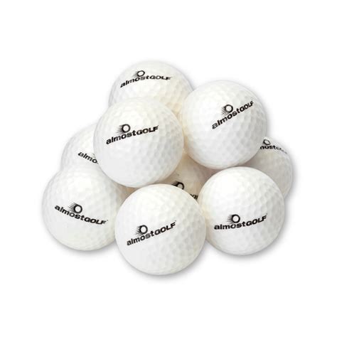 almostPERFECT - 50 Ball Pack Practice Golf Balls – almostGOLF