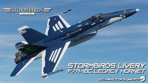 F/A-18C Legacy Hornet - Stormbirds Livery