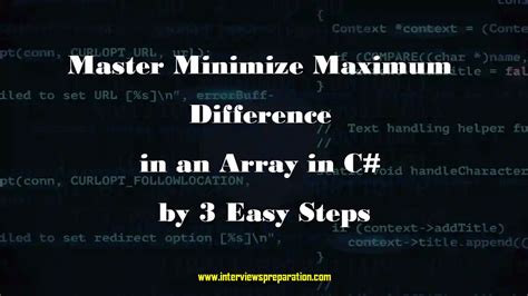 Find Absolute Difference of Max and Min Value in Array in Java 的图像结果