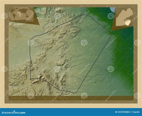 Ali Sabieh, Djibouti. Physical. Capital Stock Illustration - Illustration of legend, country ...