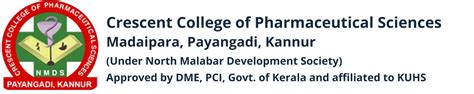 Crescent College of Pharmaceutical Sciences, Payangadi, Kannur