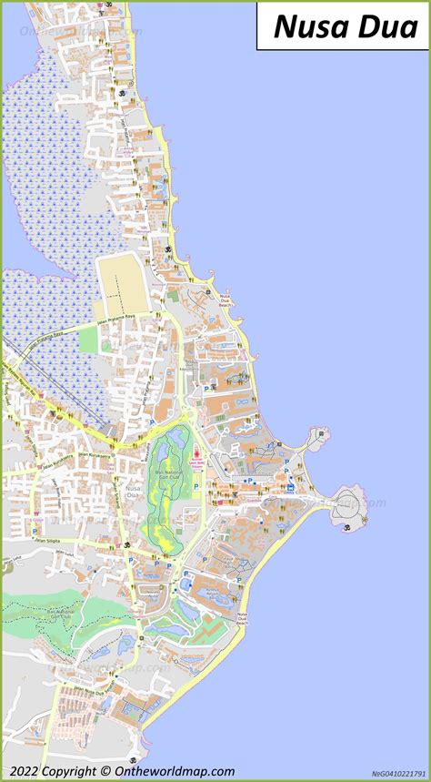 Nusa Dua Map | Bali, Indonesia | Discover Nusa Dua with Detailed Maps