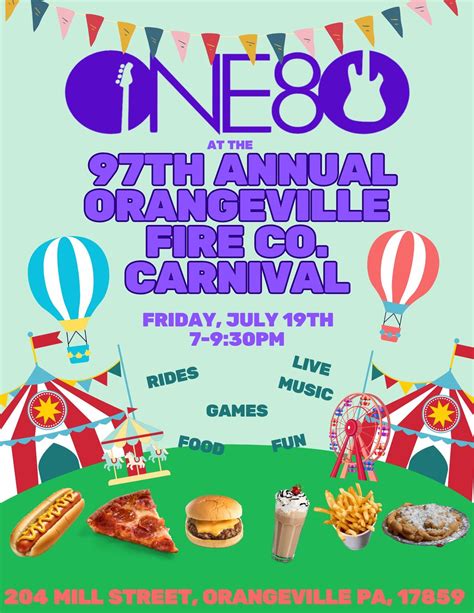 97th Annual Orangeville Fire Company Kickoff!, Orangeville Firemans ...