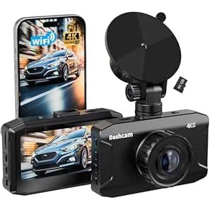 2K Dash Cam Front and Rear, Dual Dash Camera Built in WiFi, 2K Front ...