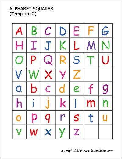Printable Colored Block Letters And Numbers - Infoupdate.org