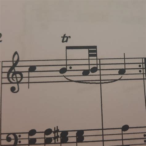 Hey piano gang, what does tr mean and how am i supossed to play this ...