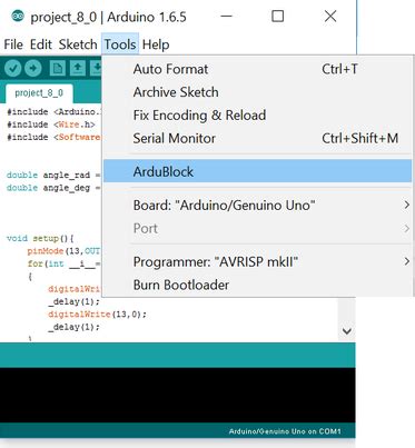 How to Open ArduBlock in Arduino 的图像结果