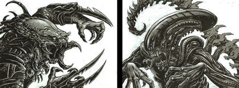 Image result for Alien vs Predator Face Off