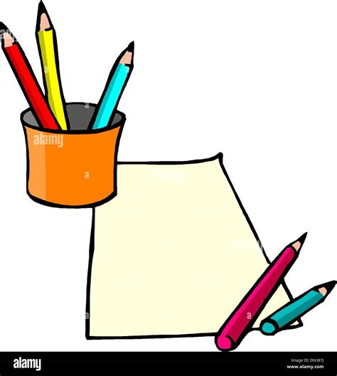 Pencils And Paper Clipart