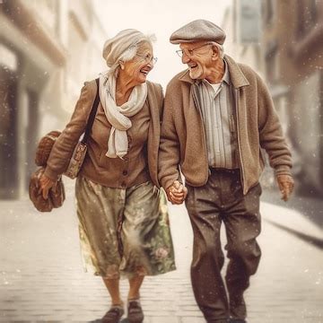 An old couple walking hand in hand holding hands and the words old man ...