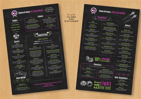 Image result for Create a Menu On InDesign