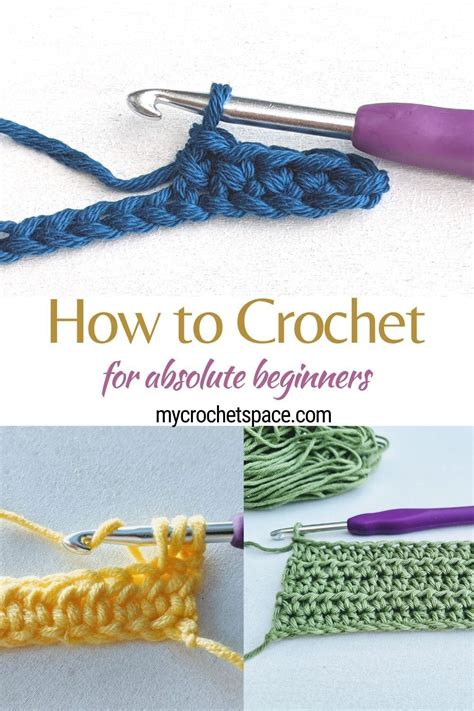 Image result for Step by Step Basic Crochet