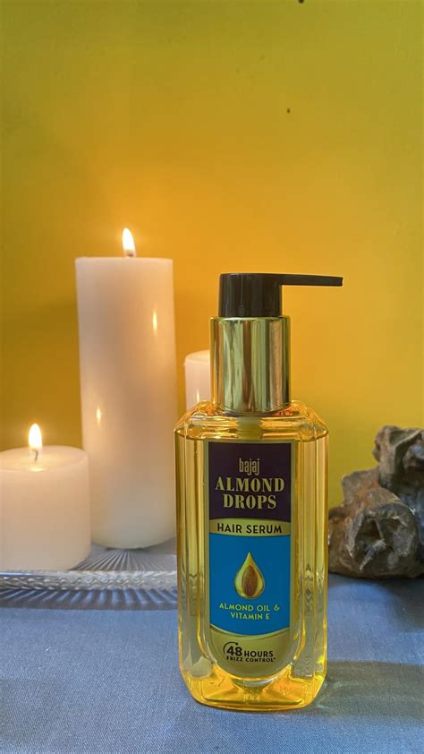 Buy Bajaj Almond Drops Hair Serum 100 ml, Contains Almond Oil and ...