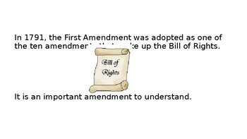 Original First Amendment Explained 的图像结果