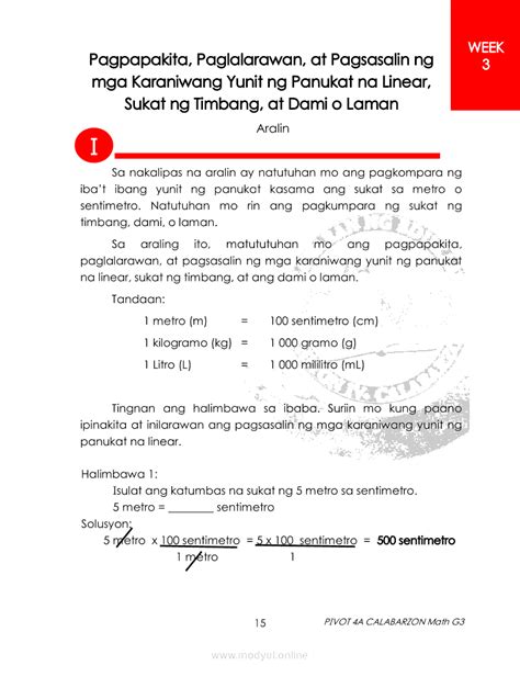 Image result for Grade 3 Math Module 4 Lesson 4