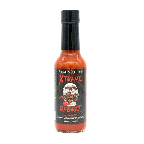 Elijah's Xtreme Xtreme Regret Hot Sauce | Flower City Flavor