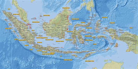Peta Indonesia Lengkap Dengan Nama Provinsi - Juragan Poster