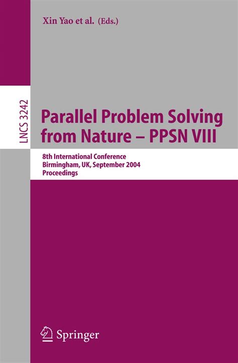 Parallel Problem Solving from Nature - PPSN VIII: 8th International ...
