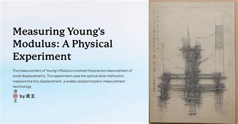 Elastic Modulus Experiment 的图像结果