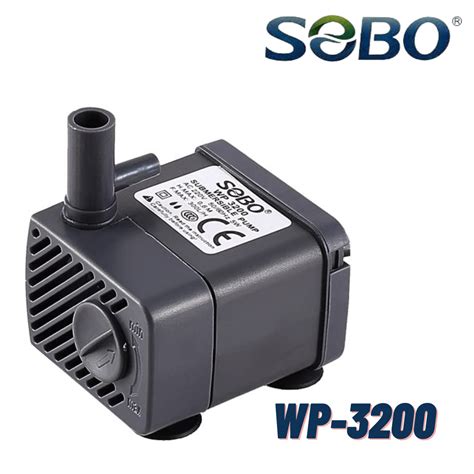 SOBO WP Series Aquarium Energy Saving Submersible Pump – PetzLifeWorld
