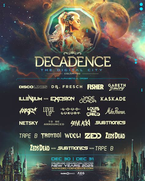 Decadence NYE 2025: The Ultimate New Year's Eve Festival - The Festival ...