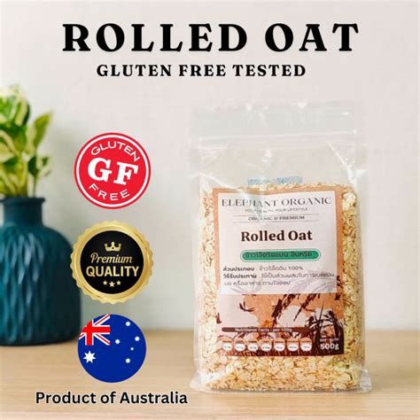 Gluten Free Rolled Oat / Oat meal / From Australia 500g / ข้าวโอ๊ต รีด ...
