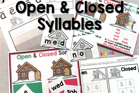 Open Closed Syllables Word Lists 的图像结果