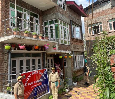 Srinagar Police attach property worth Rs 55 lakhs under NDPS Act