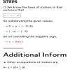 a car was moving with a uniform velocity .when its brake was applied it ...