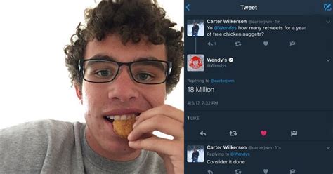 Teenager Aiming To Get 18 Million Retweets To Get Free Chicken Nuggets ...