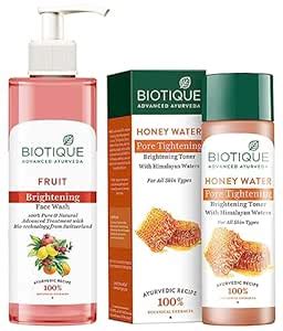 Biotique Bio White Advanced Fairness Face Wash, 200 ml and Biotique ...