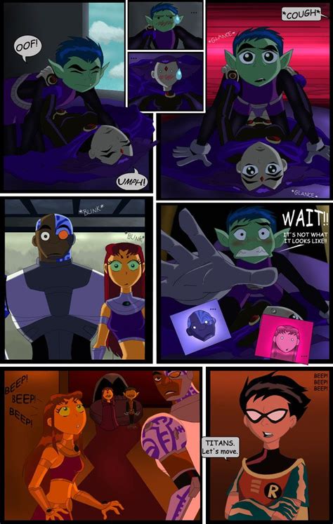 Switched- pg21 | Raven teen titans, Teen titans drawings, Teen titans