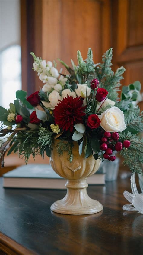 Blooming in Frost 15 Floral Arrangements for Your Winter Celebrations ...