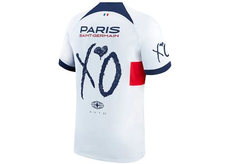 NIKE PSG X THE WEEKND XO AWAY STADIUM JERSEY WHITE
