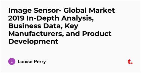 Image Sensor- Global Market 2019 In-Depth Analysis, Business Data, Key ...