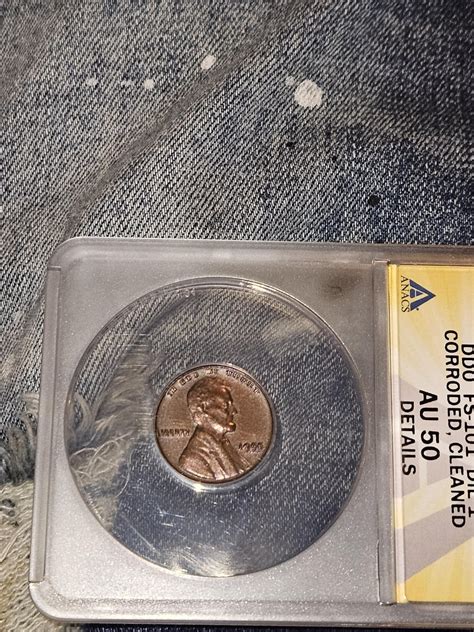 1955 Double Die Penny. The coin doesnt match grade : r/coins