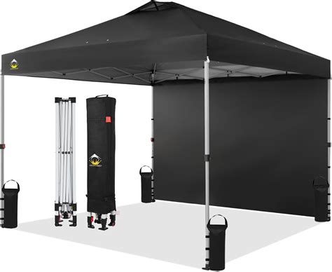 Amazon.com: CROWN SHADES 10x10 Pop up Canopy Instant Commercial Canopy ...