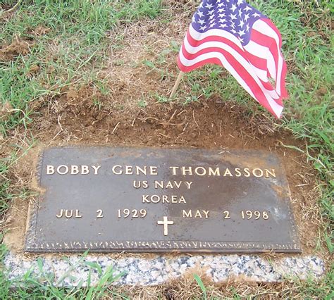 Bobby Gene Thomasson (1929-1998) - Find a Grave Memorial