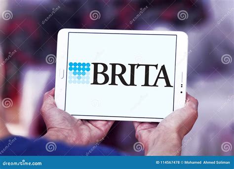 Brita Water Filtration Company Logo Editorial Stock Photo - Image of ...