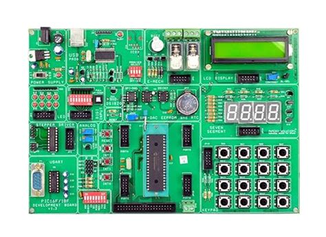 PIC Development Board -pic16f877a microcontroller : Amazon.in ...