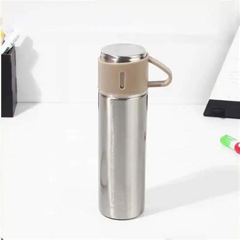 Buy Best Stainless Steel Hot & Cold Flask Bottle with Drinking Mug Lid ...